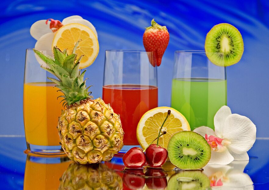 плодови сокове за питейна диета